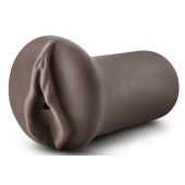 Коричневый мастубратор-вагина Nicole s Kitty - Blush Novelties - в Новокуйбышевске купить с доставкой