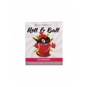 Стимулирующий презерватив-насадка Roll   Ball Raspberry - Sitabella - купить с доставкой в Новокуйбышевске