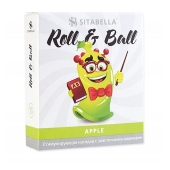 Стимулирующий презерватив-насадка Roll   Ball Apple - Sitabella - купить с доставкой в Новокуйбышевске