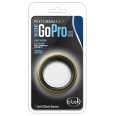 Черно-желтое силиконовое эрекционное кольцо Silicone Go Pro Cock Ring - Blush Novelties - в Новокуйбышевске купить с доставкой