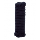 Чёрная веревка для связывания BONDX LOVE ROPE - 5 м. - Dream Toys - купить с доставкой в Новокуйбышевске