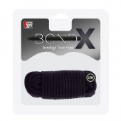 Черная веревка для связывания BONDX LOVE ROPE - 10 м. - Dream Toys - купить с доставкой в Новокуйбышевске
