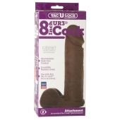 Насадка-реалистик Vac-U-Lock 8  ULTRASKYN Cock - 20,6 см. - Doc Johnson - купить с доставкой в Новокуйбышевске