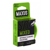 Презервативы в железном кейсе MAXUS Mixed - 3 шт. - Maxus - купить с доставкой в Новокуйбышевске