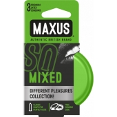 Презервативы в железном кейсе MAXUS Mixed - 3 шт. - Maxus - купить с доставкой в Новокуйбышевске