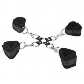 Комплект для сковывания из 5 предметов - Lux Fetish - купить с доставкой в Новокуйбышевске