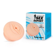 Телесная насадка-вагина на помпу - Sex Expert - в Новокуйбышевске купить с доставкой
