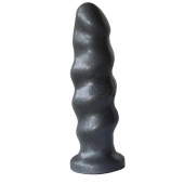 Черная насадка на трусики харнесс Platinum - 16 см. - LOVETOY (А-Полимер) - купить с доставкой в Новокуйбышевске