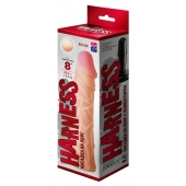Насадка на пояс Harness RED LINE - 21,5 см. - LOVETOY (А-Полимер) - купить с доставкой в Новокуйбышевске