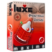 Презерватив LUXE Maxima  Французский связной  - 1 шт. - Luxe - купить с доставкой в Новокуйбышевске