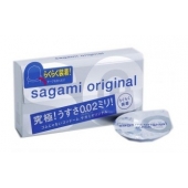 Ультратонкие презервативы Sagami Original QUICK - 6 шт. - Sagami - купить с доставкой в Новокуйбышевске