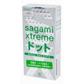 Презервативы Sagami Xtreme Type-E с точками - 10 шт. - Sagami - купить с доставкой в Новокуйбышевске
