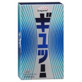 Презервативы Sagami 6 FIT V с волнообразной текстурой - 12 шт. - Sagami - купить с доставкой в Новокуйбышевске