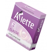 Классические презервативы Arlette Classic - 3 шт. - Arlette - купить с доставкой в Новокуйбышевске