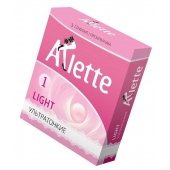Ультратонкие презервативы Arlette Light - 3 шт. - Arlette - купить с доставкой в Новокуйбышевске
