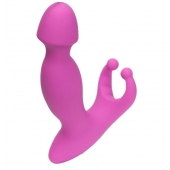 Розовый стимулятор простаты с усиками - 15 см. - 4sexdreaM - в Новокуйбышевске купить с доставкой