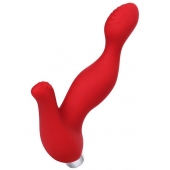 Красный силиконовый вибростимулятор простаты Proman - 12,5 см. - ToyFa - в Новокуйбышевске купить с доставкой