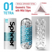 Мастурбатор SPINNER Tetra - Tenga - в Новокуйбышевске купить с доставкой