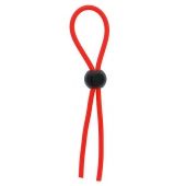 Красное эрекционное лассо с одной бусиной-утяжкой STRETCHY THIN LASSO - Dream Toys - в Новокуйбышевске купить с доставкой