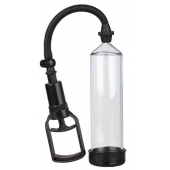 Прозрачная вакуумная помпа TRIGGER HANDLE PENIS PUMP - Dream Toys - в Новокуйбышевске купить с доставкой