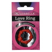 Эрекционное кольцо из киберкожи со стимулирующими бусинами - Sitabella - в Новокуйбышевске купить с доставкой