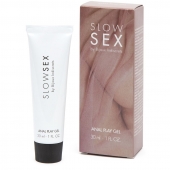 Лубрикант на водной основе Slow Sex Anal Play Gel - 30 мл. - Bijoux Indiscrets - купить с доставкой в Новокуйбышевске