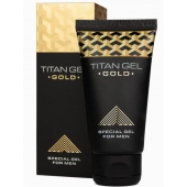 Гель для увеличения члена Titan Gel Gold Tantra - 50 мл. - Titan - купить с доставкой в Новокуйбышевске