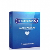 Гладкие презервативы Torex  Классические  - 3 шт. - Torex - купить с доставкой в Новокуйбышевске