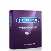 Презервативы Torex  Ультратонкие  - 3 шт. - Torex - купить с доставкой в Новокуйбышевске