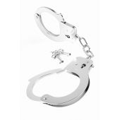 Металлические серебристые наручники Designer Metal Handcuffs - Pipedream - купить с доставкой в Новокуйбышевске