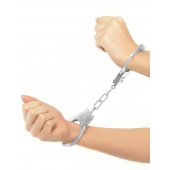 Наручники с ключами Official Handcuffs - Pipedream - купить с доставкой в Новокуйбышевске