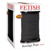Черная веревка для связывания Bondage Rope - 60,9 м. - Pipedream - купить с доставкой в Новокуйбышевске