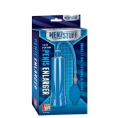 Синяя вакуумная помпа MENZSTUFF PENIS ENLARGER - Dream Toys - в Новокуйбышевске купить с доставкой
