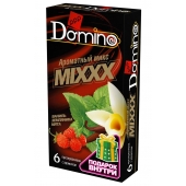 Ароматизированные презервативы DOMINO  Ароматный микс  - 6 шт. - Domino - купить с доставкой в Новокуйбышевске