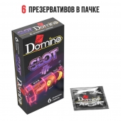 Ароматизированные презервативы DOMINO  Фруктовый слот  - 6 шт. - Domino - купить с доставкой в Новокуйбышевске