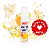 Гель-смазка Tutti-frutti со вкусом сочной дыни - 30 гр. - Биоритм - купить с доставкой в Новокуйбышевске