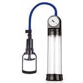 Прозрачная вакуумная помпа Sex Expert с манометром - Sex Expert - в Новокуйбышевске купить с доставкой