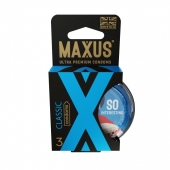 Классические презервативы в пластиковом кейсе MAXUS Classic - 3 шт. - Maxus - купить с доставкой в Новокуйбышевске