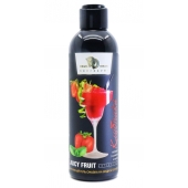 Интимный гель-смазка JUICY FRUIT с ароматом клубники - 200 мл. - БиоМед - купить с доставкой в Новокуйбышевске
