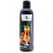 Интимный гель-смазка JUICY FRUIT с ароматом солёной карамели - 200 мл. - БиоМед - купить с доставкой в Новокуйбышевске