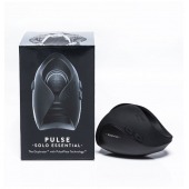 Черный инновационный мужской вибратор PULSE SOLO ESSENTIAL - Hot Octopuss - в Новокуйбышевске купить с доставкой