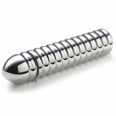 Рельефный фаллос для интенсивного электросекса Groovey George - 20 см. - MyStim - купить с доставкой в Новокуйбышевске