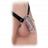 Кольцо верности Extreme Chastity Belt с фиксацией головки - Pipedream - купить с доставкой в Новокуйбышевске