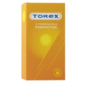 Текстурированные презервативы Torex  Ребристые  - 12 шт. - Torex - купить с доставкой в Новокуйбышевске