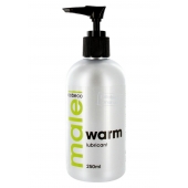 Лубрикант с согревающим эффектом MALE Cobeco Warm Lubricant - 250 мл. - Cobeco - купить с доставкой в Новокуйбышевске