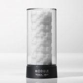 Белый 3D мастурбатор MODULE - Tenga - в Новокуйбышевске купить с доставкой
