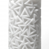 Белый 3D мастурбатор PILE - Tenga - в Новокуйбышевске купить с доставкой