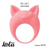 Оранжевое эрекционное кольцо Lemur Remi - Lola Games - в Новокуйбышевске купить с доставкой
