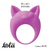 Фиолетовое эрекционное кольцо Lemur Remi - Lola Games - в Новокуйбышевске купить с доставкой