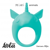 Зеленое эрекционное кольцо Unicorn Alfie - Lola Games - в Новокуйбышевске купить с доставкой